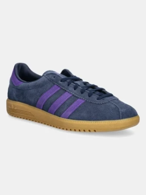 adidas Originals sneakersy zamszowe Adidas Brmd kolor niebieski JH5457