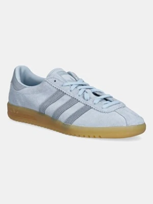 adidas Originals sneakersy zamszowe Adidas Brmd W damskie kolor niebieski JS3974