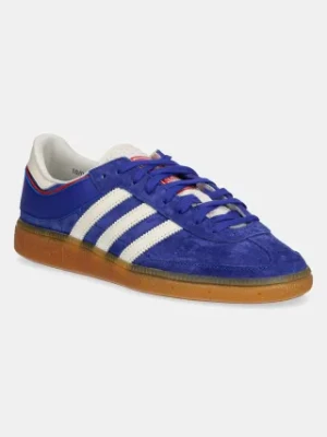 adidas Originals sneakersy zamszowe adidas originals x SPZL Handball Cup męskie kolor niebieski JS3062