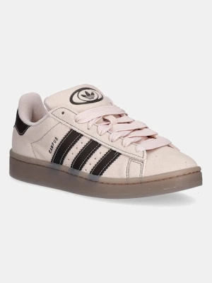 adidas Originals sneakersy zamszowe Campus 00s damskie kolor beżowy JQ4370