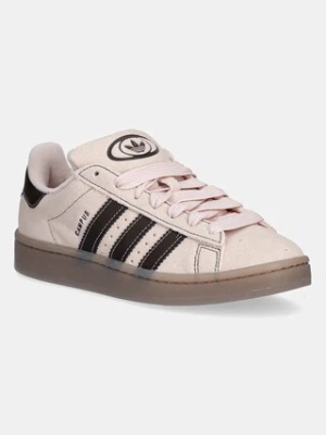 adidas Originals sneakersy zamszowe Campus 00s damskie kolor beżowy JQ4370