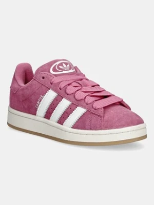 adidas Originals sneakersy zamszowe Campus 00s damskie kolor różowy JQ8290