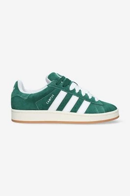 adidas Originals sneakersy zamszowe Campus 00s H03472 kolor zielony