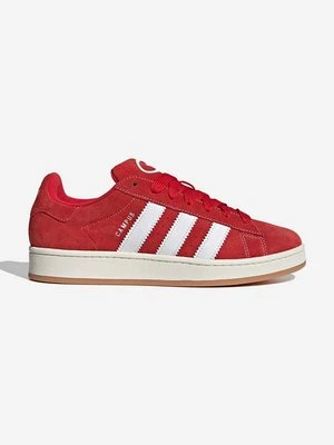 adidas Originals sneakersy zamszowe Campus 00s H03474 kolor czerwony