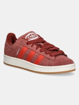 adidas Originals sneakersy zamszowe Campus 00s kolor bordowy JH8790