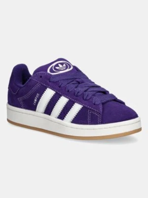 adidas Originals sneakersy zamszowe Campus 00s kolor fioletowy JH7284