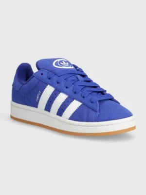 adidas Originals sneakersy zamszowe Campus 00s kolor niebieski JH6333