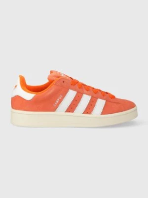 adidas Originals sneakersy zamszowe Campus 00s kolor pomarańczowy GY9474