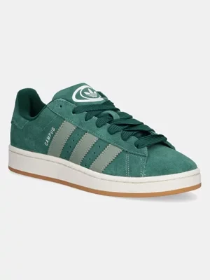 adidas Originals sneakersy zamszowe Campus 00s kolor zielony JH8794