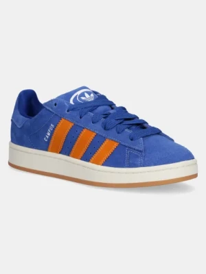 adidas Originals sneakersy zamszowe Campus 00s męskie kolor niebieski JH8058