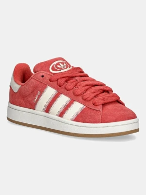 adidas Originals sneakersy zamszowe Campus 00S W damskie kolor czerwony JQ5805