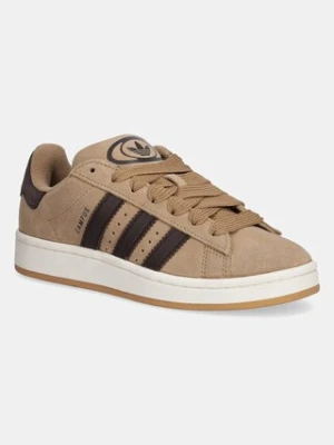 adidas Originals sneakersy zamszowe Campus 00S W damskie kolor zielony JQ8289