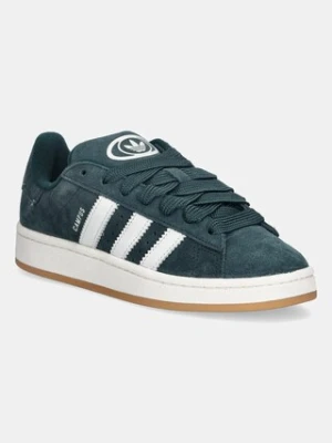 adidas Originals sneakersy zamszowe Campus 00S W damskie kolor zielony JQ8291
