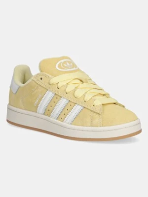 adidas Originals sneakersy zamszowe Campus 00S W damskie kolor żółty JQ5754