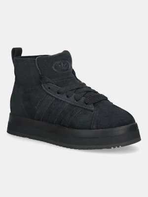 adidas Originals sneakersy zamszowe Campus 00s WTR MD damskie kolor czarny JR3737