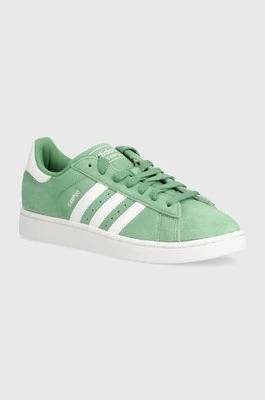 adidas Originals sneakersy zamszowe Campus 2 kolor zielony IE9069