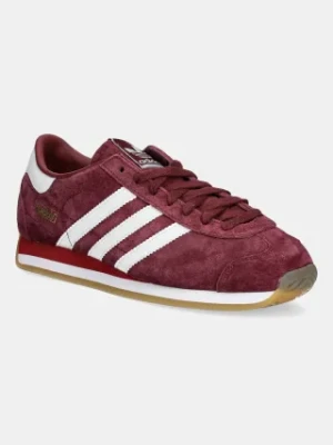 Zdjęcie produktu adidas Originals sneakersy zamszowe Country Japan męskie kolor czerwony JH9818