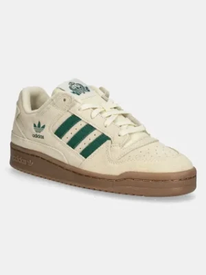 adidas Originals sneakersy zamszowe Forum Low CL męskie kolor beżowy JR3173