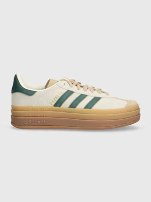 adidas Originals sneakersy zamszowe Gazelle Bold kolor beżowy ID7056