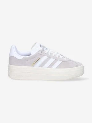 adidas Originals sneakersy zamszowe Gazelle Bold W HQ6893 kolor szary