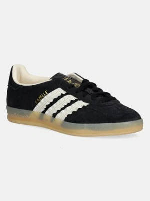 adidas Originals sneakersy zamszowe Gazelle Indoor damskie kolor czarny JS1412