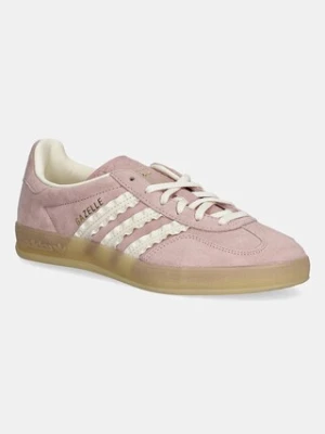 adidas Originals sneakersy zamszowe Gazelle Indoor damskie kolor różowy JS1413