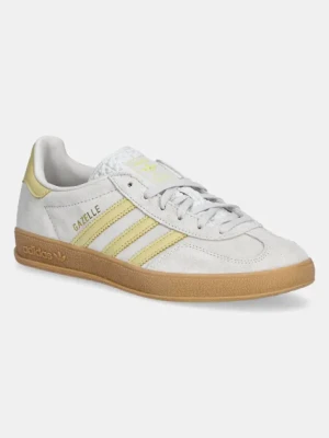 adidas Originals sneakersy zamszowe Gazelle Indoor damskie kolor szary JS4145