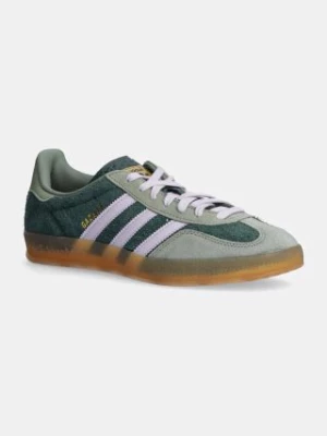 adidas Originals sneakersy zamszowe Gazelle Indoor kolor zielony JI0323