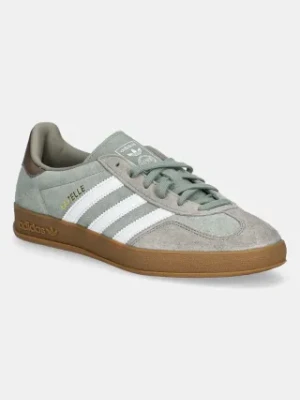 adidas Originals sneakersy zamszowe Gazelle Indoor kolor zielony JI3526