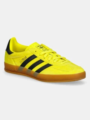 adidas Originals sneakersy zamszowe Gazelle Indoor kolor żółty JR6303