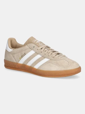 adidas Originals sneakersy zamszowe Gazelle Indoor męskie kolor beżowy HQ5154
