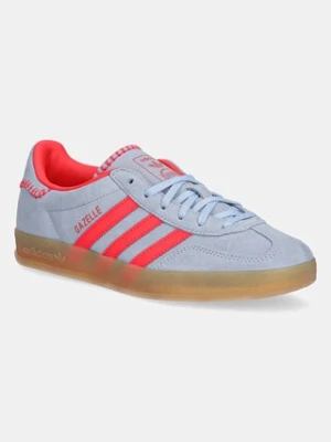 adidas Originals sneakersy zamszowe Gazelle Indoor W damskie kolor niebieski JS1404