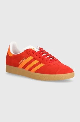 adidas Originals sneakersy zamszowe Gazelle kolor czerwony JI1374