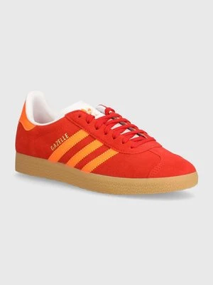 adidas Originals sneakersy zamszowe Gazelle kolor czerwony JI1374