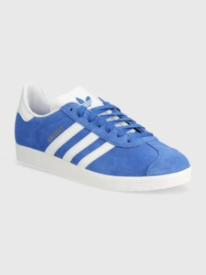 adidas Originals sneakersy zamszowe Gazelle kolor niebieski IG2093