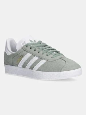 adidas Originals sneakersy zamszowe Gazelle kolor zielony JH5384