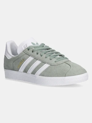 adidas Originals sneakersy zamszowe Gazelle kolor zielony JH5384