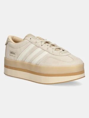 adidas Originals sneakersy zamszowe Gazelle Stack kolor beżowy JQ7666