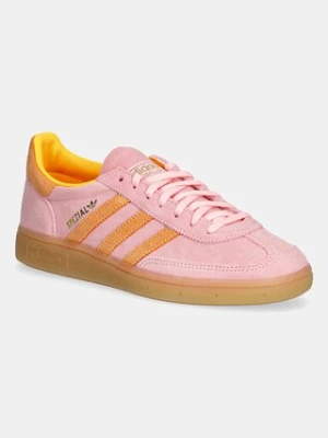 adidas Originals sneakersy zamszowe Handball Spezial damskie kolor różowy JR3606