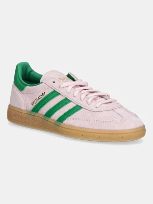 adidas Originals sneakersy zamszowe Handball Spezial damskie kolor różowy JR7347
