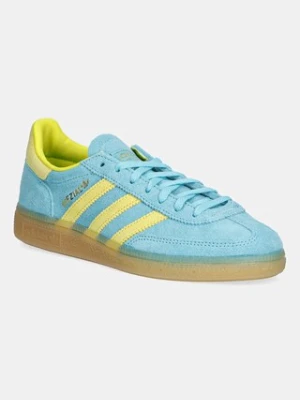 adidas Originals sneakersy zamszowe Handball Spezial damskie kolor turkusowy JR7351