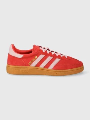 adidas Originals sneakersy zamszowe Handball Spezial kolor czerwony IE5894