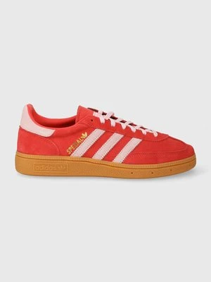 adidas Originals sneakersy zamszowe Handball Spezial kolor czerwony IE5894