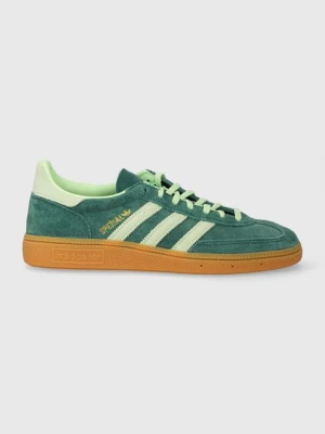 adidas Originals sneakersy zamszowe Handball Spezial kolor zielony IE5896