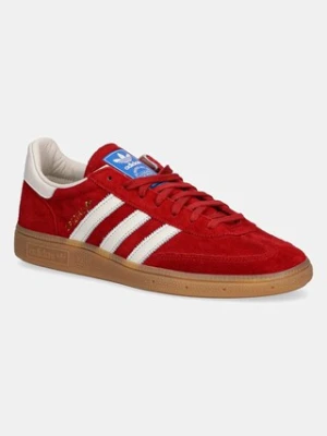 adidas Originals sneakersy zamszowe Handball Spezial Mig męskie kolor czerwony JR9535