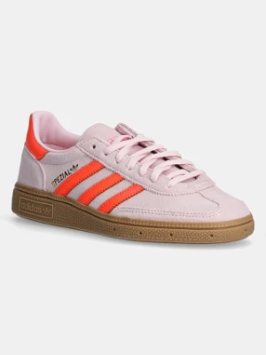 adidas Originals sneakersy zamszowe Handball Spezial W kolor różowy JS0250