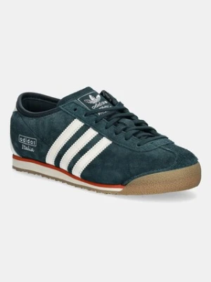 adidas Originals sneakersy zamszowe Italia 70s W damskie kolor zielony JQ6928