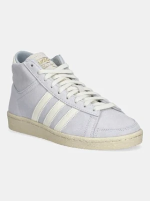 adidas Originals sneakersy zamszowe Jabbar Hi W damskie kolor niebieski JQ8433