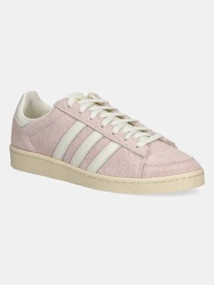 adidas Originals sneakersy zamszowe Jabbar Lo damskie kolor różowy JS0806
