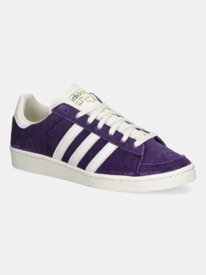 adidas Originals sneakersy zamszowe Jabbar Lo męskie kolor fioletowy JR4355